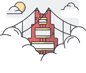 Simple icon vector for your design