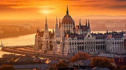 Fototapeta na wymiar Hungary - Budapest (ai)