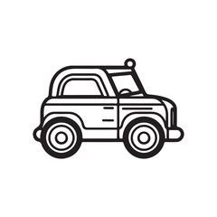Fototapeta na wymiar Car icon vector logo 