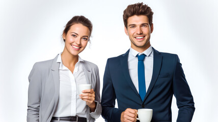 Business Paar. Generiert mit KI