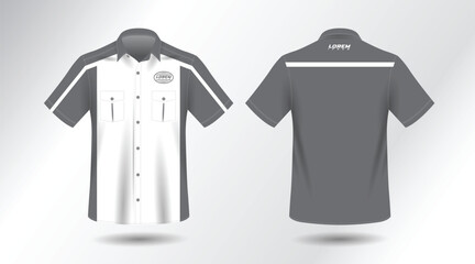 short sleeve work shirt