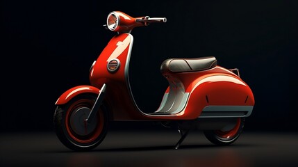 Classic Electric Scooter, Electric Motor Bicycles, Future of  Sustainable Transportation, Green Mobility