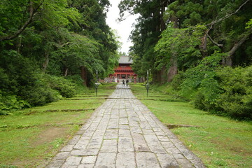 Iwakiyama Shrine in Hirosaki, Aomori, Japan - 日本 青森 弘前 岩木山神社
