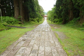 Iwakiyama Shrine in Hirosaki, Aomori, Japan - 日本 青森 弘前 岩木山神社
