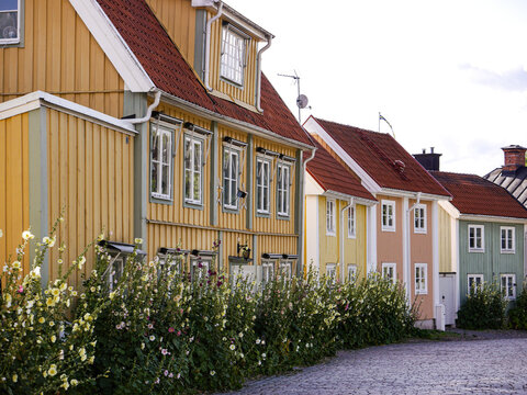 houses in the city