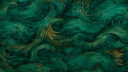 Obraz premium color gradient expressive papercut layer wallpaper