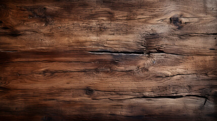 Antikes Holz Dunkler strukturierter Holzhintergrund Texture Generative Ai - obrazy, fototapety, plakaty
