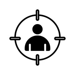 target with audience icon color editable