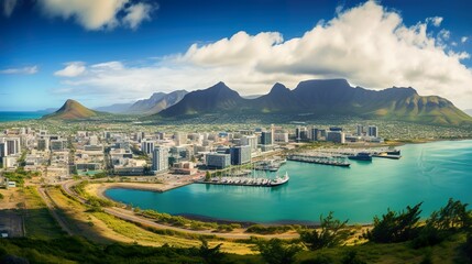 Mauritius - Port Louis (ai) - obrazy, fototapety, plakaty