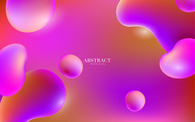 abstract background with bubbles