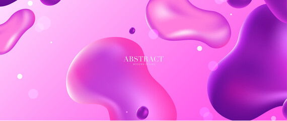 Pink abstract background of liquid