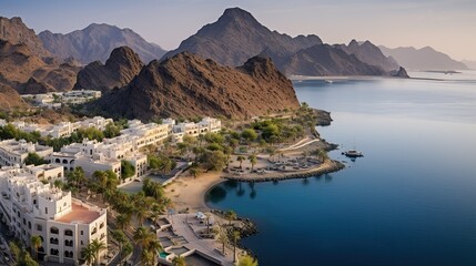 Oman - Muscat (ai) - obrazy, fototapety, plakaty