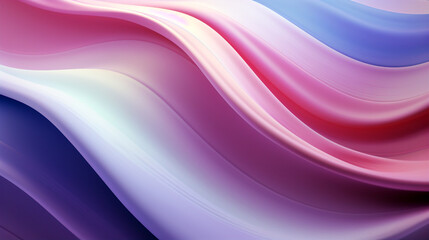 Obraz premium abstract blue background with pink wave on blue, smartphone wallpaper. Generative Ai. 