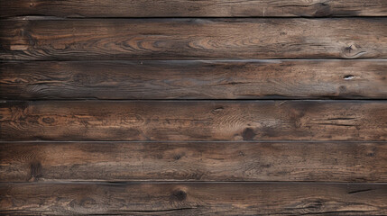 Obraz premium old wood texture in brown tones. Generative Ai. 