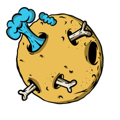 planets and bone elements