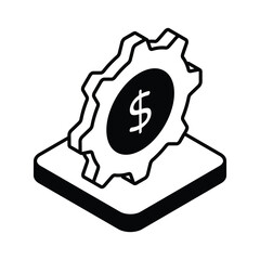 Project Icon vector stock illustration.