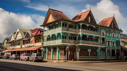 Fototapeta na wymiar Suriname - Paramaribo (ai)