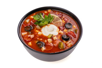 hodgepodge on white background for online restaurant menu 2