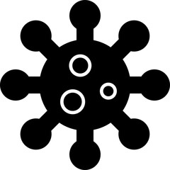 Fototapeta premium Bacteria Icon