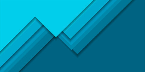 Blue abstract minimal corporate geometric background. Vector design
