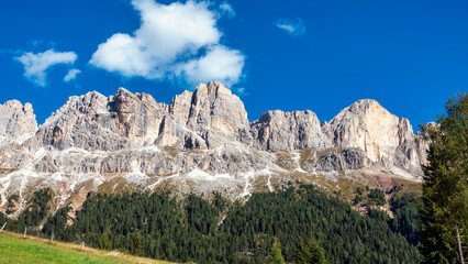 Rosengarten Catinaccio mountain range Dolomites, South Tyrol, Italy