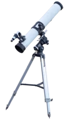 Fotobehang telescope isolated background © keerati