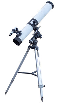 telescope isolated background