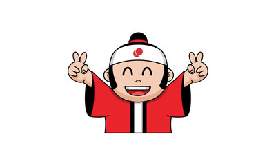 fun japanese food mascot