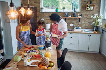A Taste of Togetherness: Afro-American Family Cooking and Bonding in the Kitchen