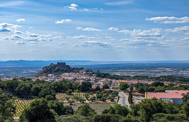Castle Dominates Town
