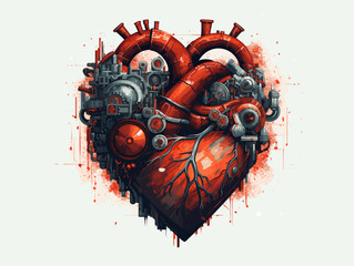 heart with a heart