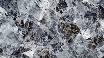 Obraz premium Styled gray marble background loft design, empty pure wallpaper. Generated AI.