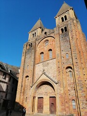Fototapeta premium Cathédrale de Conques en Aveyron