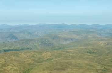 Fototapeta na wymiar British Countryside From The Air