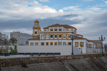 Fototapeta premium Campo del Sur Elementary School - Cadiz, Andalusia, Spain