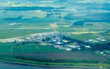 Inverness Airport Aerial View