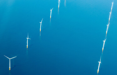 Wind Farm From The Air