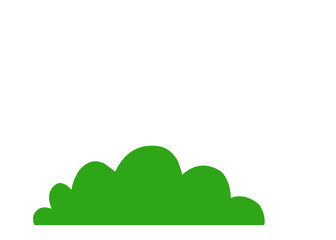 Obraz premium Abstrack Cartoon Bush 