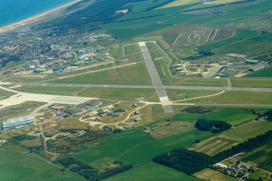 Military Air Base Aerial View
