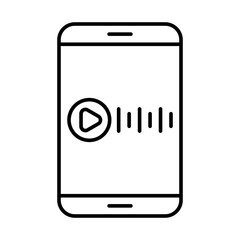 Audio Message Icon Design