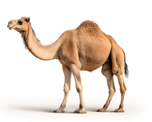 camel isolated on white
