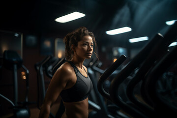  Latin Female at the Gym: Embracing Strength and Beauty