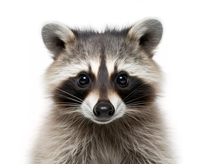close up of a Raccoon