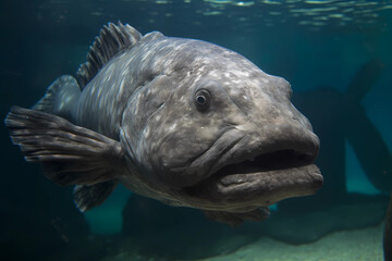 Wolffish - Found in the North Atlantic, are commonly used in Northern European and North American cuisine and have a mild, slightly sweet flavor (Generative AI)