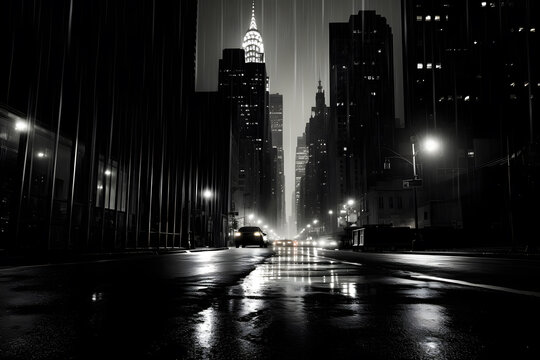 Fototapeta the elegance and timelessness of black and white photography