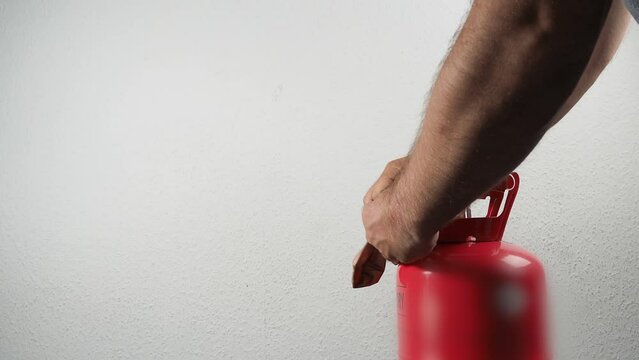 Balloons are inflated with helium gas.