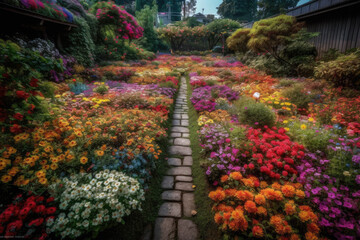 Obraz premium Flower Garden