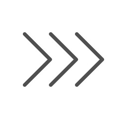 Interface arrows related icon outline and linear symbol.