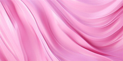 Obraz premium smooth 3d abstract barbie pink background, ai generated