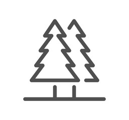 Ecology related icon outline and linear symbol.	
